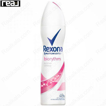 اسپری ضد تعریق رکسونا زنانه Biorythm با رایحه انرژی‌بخش