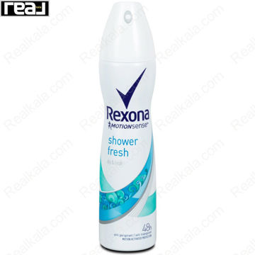 تصویر  اسپری بدن رکسونا زنانه مدل شاور فرش Rexona Shower Fresh Body Spray