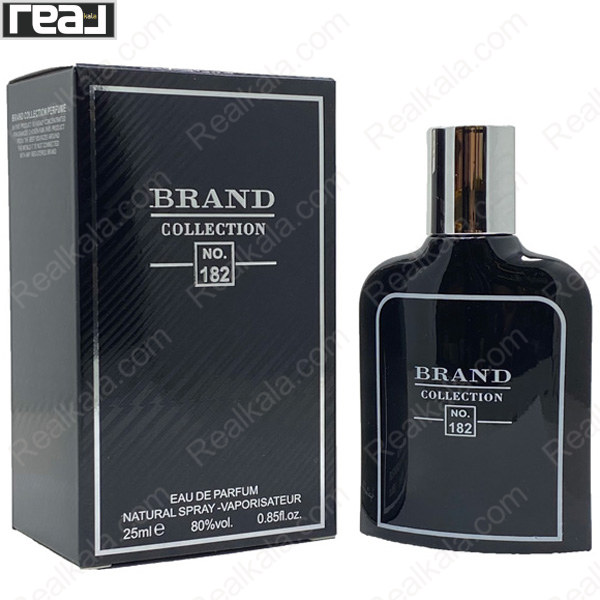 شیشه و جعبه ادکلن برند کالکشن No. 182 جگوار بلک مردانه