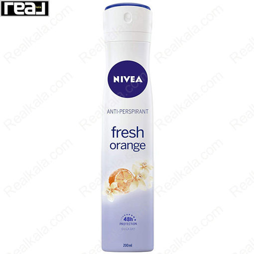 اسپری زنانه نیوا مدل فرش اورنج Nivea Fresh Orange Spray 200ml