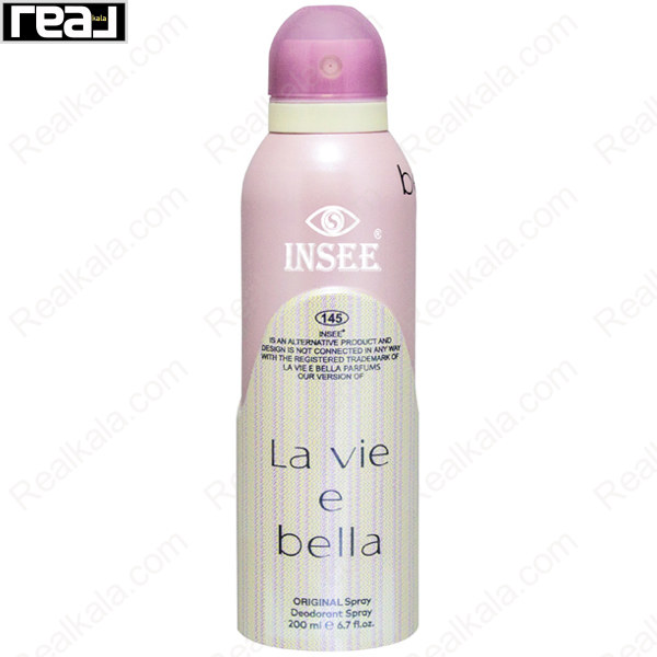 تصویر  اسپری اینسی زنانه مدل لانکوم لا ویه است بله Spray Insee Lancome La Vie Est Belle