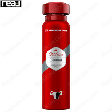تصویر  اسپری دئودورانت بدن الد اسپایس مدل اورجینال Old Spice Original Spray Deodorant 150ml
