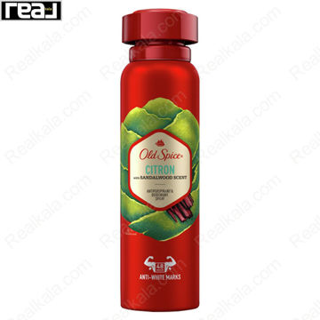 تصویر  اسپری دئودورانت بدن الد اسپایس مدل سیترون Old Spice Citron Spray Deodorant 150ml