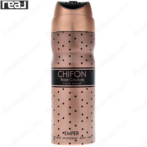 تصویر  اسپری زنانه امپر مدل رز چیفون Emper Rose Chifon Spray For Women 200ml