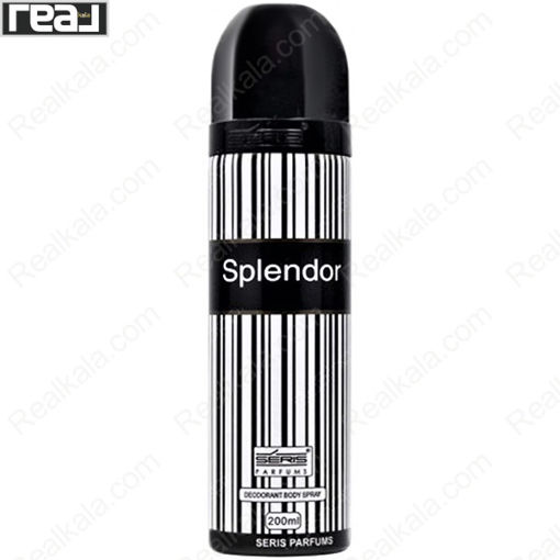 اسپری سریس مدل اسپلندور مشکی Seris Splendor Black Body Spray