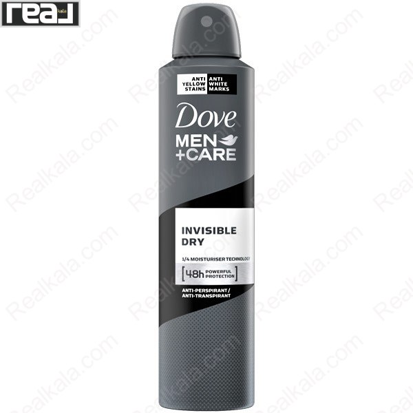 اسپری ضد تعریق مردانه داو مدل اینویزیبل درای Dove Men+Care Invisible Dry Antiperspirant Spray 250ml