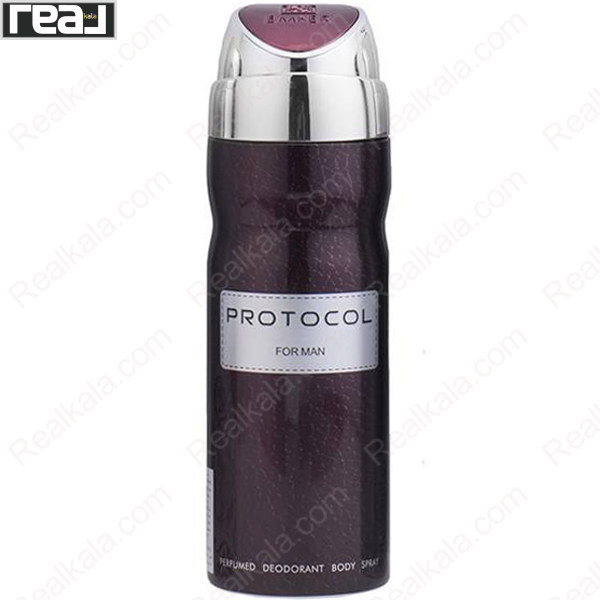 تصویر  اسپری مردانه امپر مدل پروتکل Emper Protocol Spray For Men