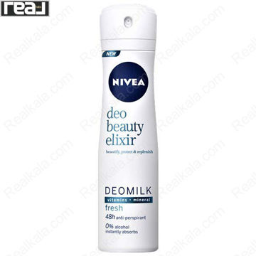 تصویر  اسپری زنانه نیوا مدل دئو بیوتی الکسیر فرش Nivea Deo Beauty Elixir Fresh Spray 150ml