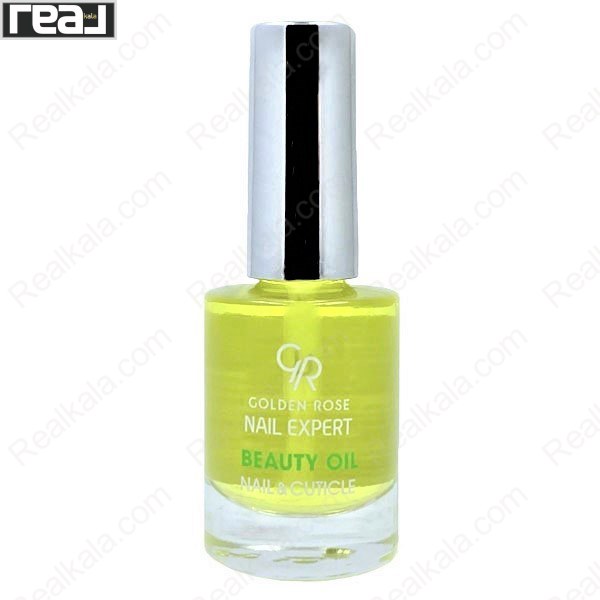 شیشه روغن کوتیکول و تقویت ناخن حاوی روغن آووکادو بیوتی اویل نیل اکسپرت گلدن رز 11ml