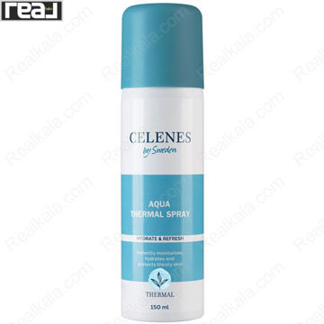 تصویر  اسپری آب سلنس حاوی مواد معدنی Celenes Aqua Thermal Spray 150ml