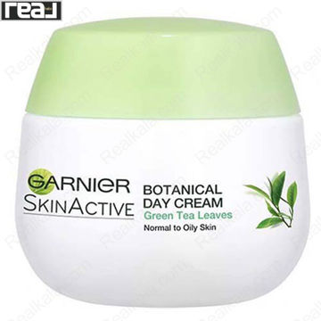 کرم مات‌کننده و آبرسان گارنیر Botanik Green Tea مناسب پوست مختلط و چرب با عصاره چای سبز