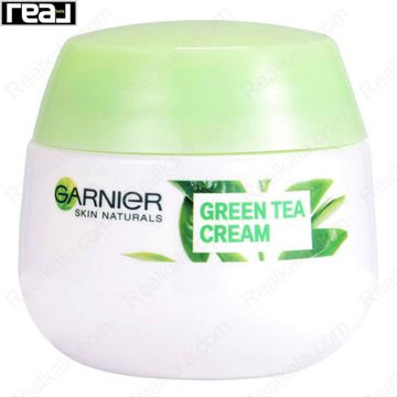 تصویر  کرم آبرسان و مات کننده پوست عصاره چای سبز گارنیر Garnier Green Tea Cream 50ml