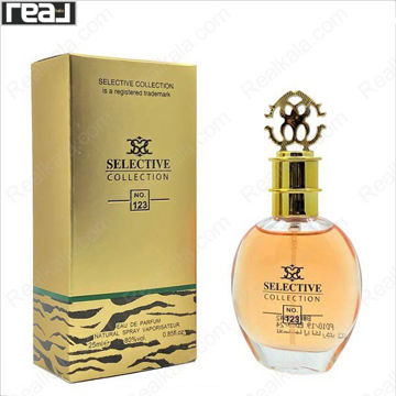 تصویر  ادکلن سلکتیو کد 123 مدل روبرتو کاوالی گلد زنانه Selective Roberto Cavalli Gold For Women Eau de Parfume