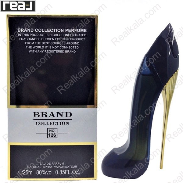 شیشه و جعبه ادکلن برند کالکشن No. 126 کارولینا هررا گود گرل زنانه