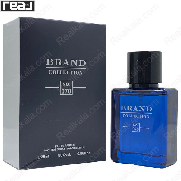 شیشه و جعبه ادکلن برند کالکشن No. 070 شنل بلو مردانه