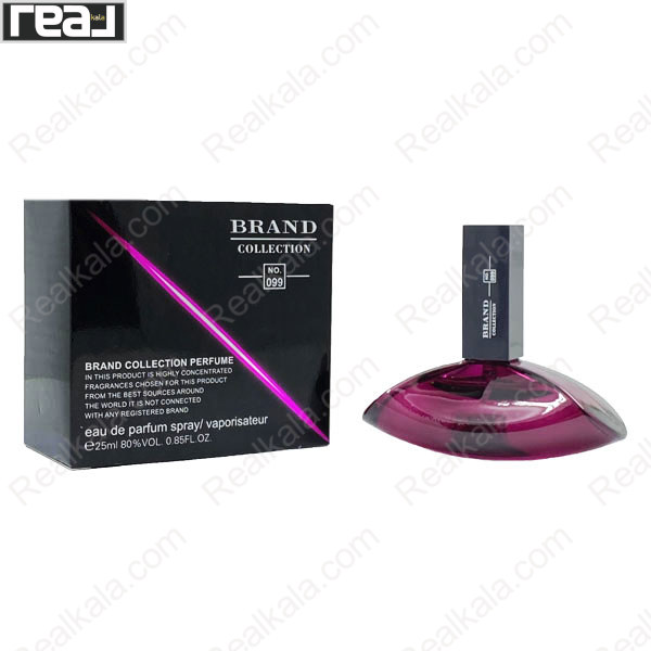 شیشه و جعبه ادکلن برند کالکشن No. 099 کالوین کلین دیپ ایفوریا زنانه