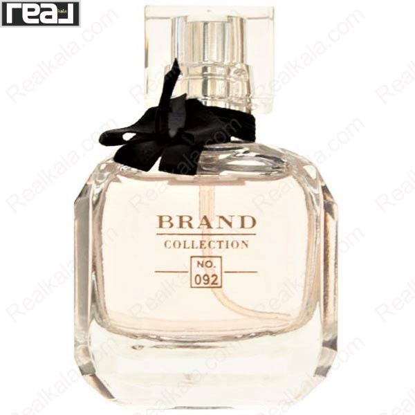 ادکلن برند کالکشن کد 092 مون پاریس زنانه با شیشه شفاف و طراحی رمانتیک