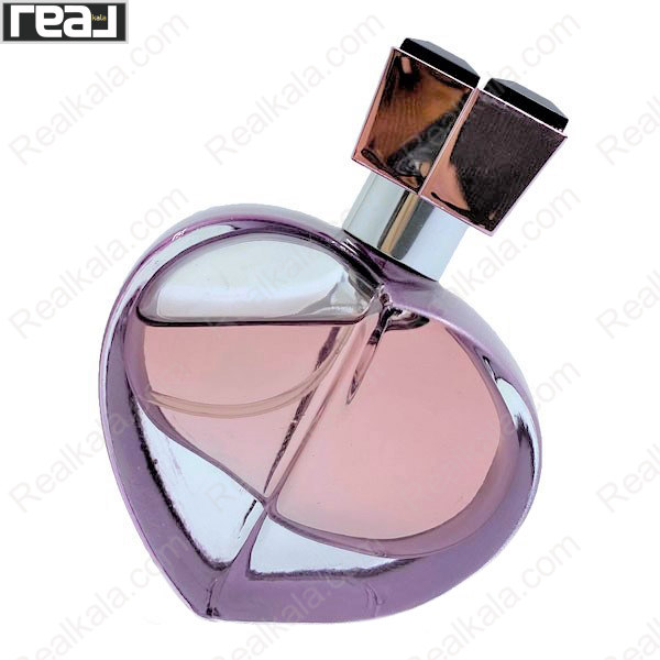 ادکلن برند کالکشن کد 090 چوپارد هپی اسپریت زنانه با طراحی شیشه قلبی‑صورتی