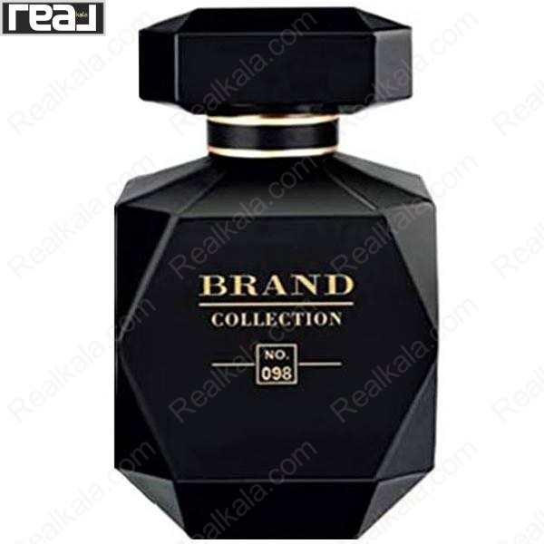 ادکلن برند کالکشن کد 098 الی ساب نویت نویر زنانه با شیشه مشکی شفاف و طراحی لوکس