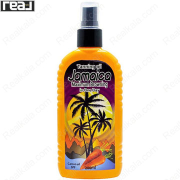 روغن برنزه کننده جامائیکا عصاره هویج Jamaica Maximum Browning 200ml