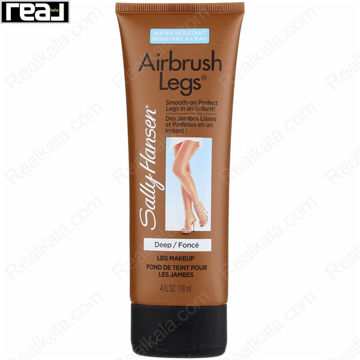 کرم آرایش پا سالی هنسن مدل Airbrush Legs رنگ Deep نمای جلو