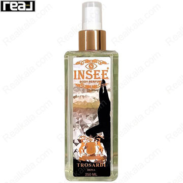 بطری بادی اسپلش اینسی Trussardi Donna با مایع سبز ملایم، اسپری پمپی و حجم 250 میل