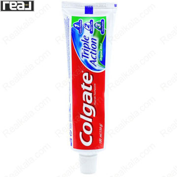 تصویر  خمیر دندان کلگیت سه کاره Colgate Triple Action Toothpaste