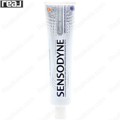 خمیر دندان سنسوداین مدل جنتل وایتنینگ SENSODYNE Gentle Whitening Toothpaste 100g