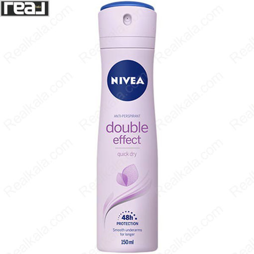 اسپری زنانه نیوا مدل دابل افکت Nivea Women Double effect Spray Deodorant 150ml