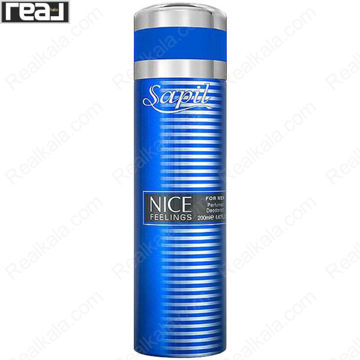 اسپری خوشبو کننده بدن مردانه ساپیل مدل Nice Feelings Blue حجم 200 میل
