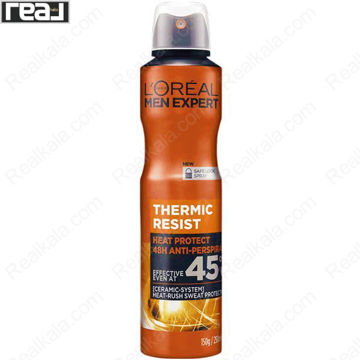 تصویر  اسپری ضد تعریق لورال ترمیک رزیست Loreal Thermic Resist Anti Perspirant Spray