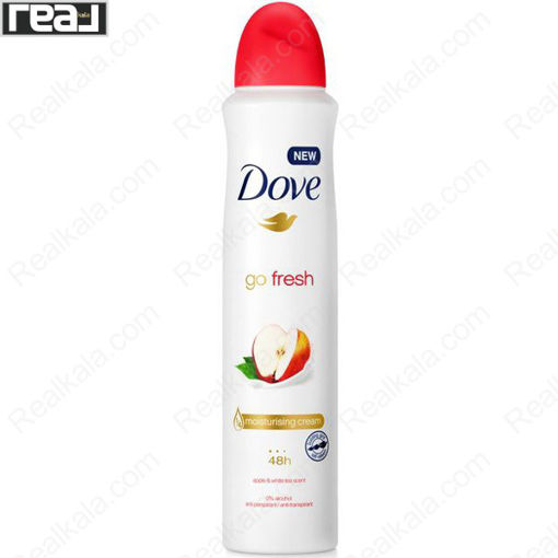 اسپری ضد تعریق زنانه داو مدل سیب و چای سفید Dove Apple & White Tea Antiperspirant Spray 250ml