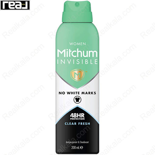 اسپری زنانه میچام مدل کلیر فرش Mitchum Deodorant Spray Clear Fresh 200ml