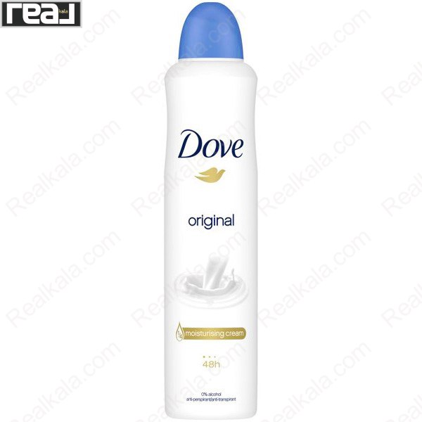 تصویر  اسپری ضد تعریق زنانه داو مدل اورجینال Dove Original Spray 250ml