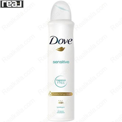 اسپری ضد تعریق زنانه داو مدل سنسیتسو Dove Sensitive Spray 250ml