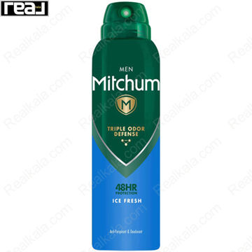 تصویر  اسپری مردانه میچام مدل آیس فرش Mitchum Deodorant Spray Ice Fresh 150ml