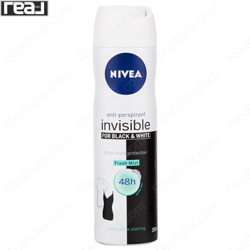 اسپری زنانه نیوا مدل اینویزیبل فرش میست Nivea Invisible Fresh Mist Anti Perspirant Spray 48h 150ml