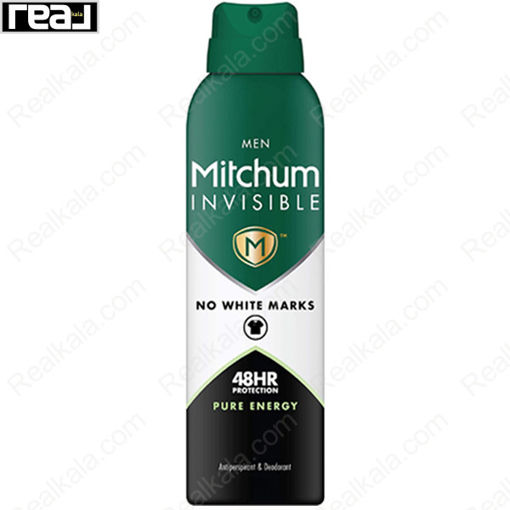 اسپری مردانه میچام مدل پیور انرژی Mitchum Deodorant Spray Pure Energy 150ml