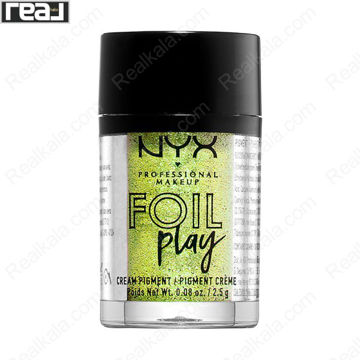 تصویر  سایه پودری فویل پلی نیکس فسفری شماره 05 Nyx Foil Play Cream Pigment