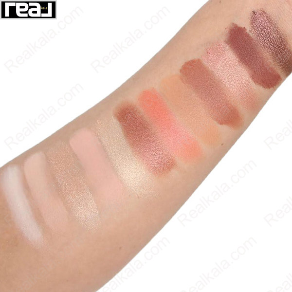 تست رو ی دست پالت سایه چشم لورال Paradise