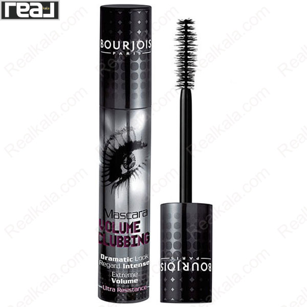 ریمل بورژوا مدل Volume Clubbing Absolute Black با طراحی مشکی و گرافیک چشم
