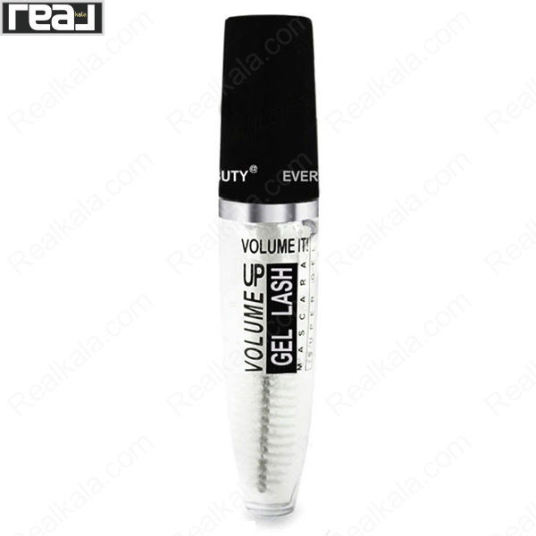 ژل تقویت و حالت‌دهنده مژه Ever Beauty Volume It Up Gel برای لیفت، حجم‌دهی و مرتب‌سازی مژه‌ها با برس شفاف