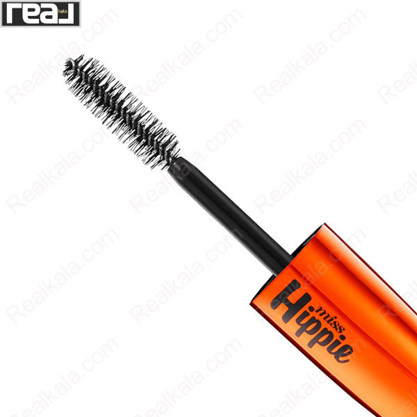 برس ریمل لورال Miss Hippie با طراحی حجیم و بافت مشکی
