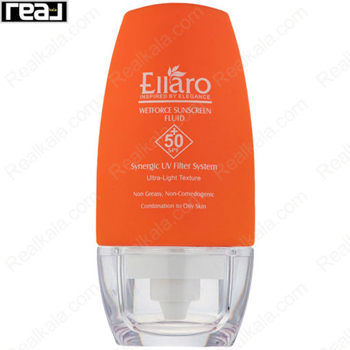 فلوئید ضد آفتاب وت فورس الارو مدل اولترا لایت Ellaro Wetforce Sunscreen Fluid SPF50