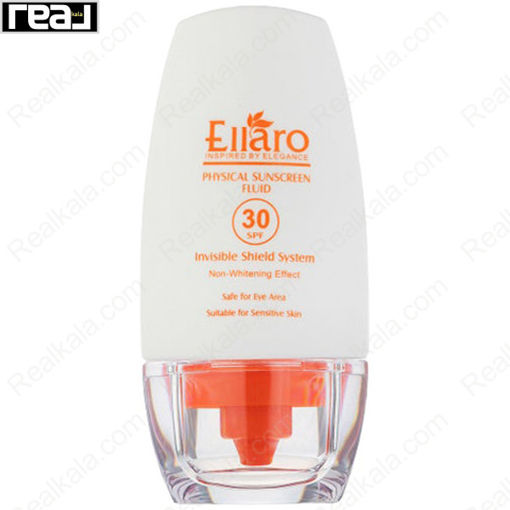 فلوئید ضد آفتاب فیزیکال الارو Ellaro Physical Sunscreen Fluid SPF30