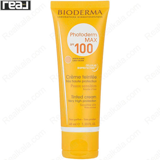 کرم ضد آفتاب فتودرم مکس بایودرما رنگ روشن Bioderma Photoderm Max Cream SPF100