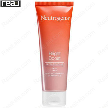 تصویر  کرم ضد آفتاب روشن کننده نوتروژینا مدل برایت بوست Neutrogena Bright Boost Gel Fluid SPF30