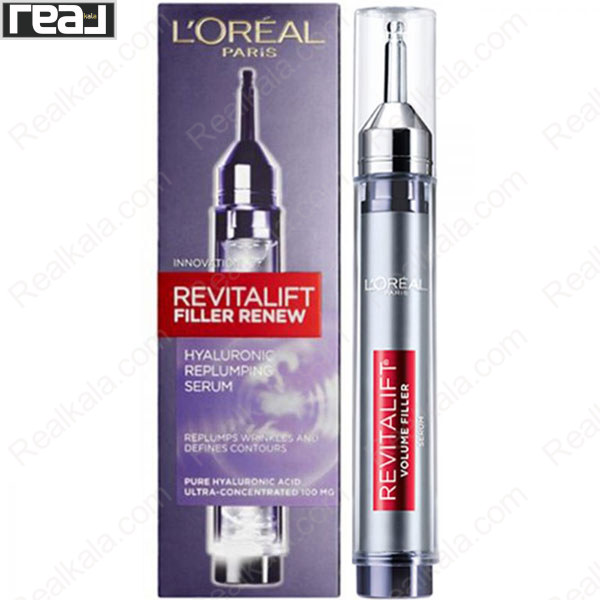 بسته بندی سرم ضدچروک لورال Revitalift Filler HA 16 میل