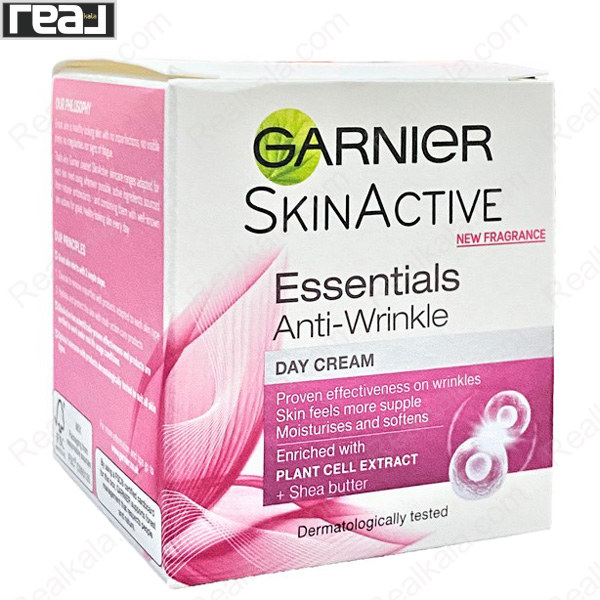 تصویر  کرم ضد چروک روز گارنیر Garnier Essentials Anti Wrinkle 50ml