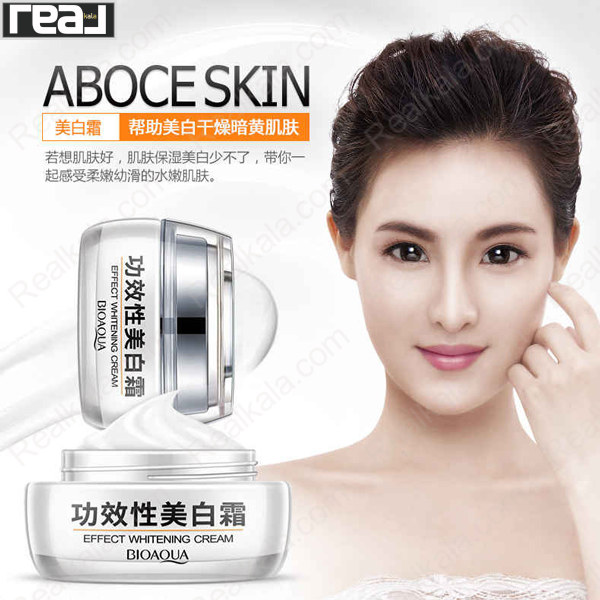 کرم BIOAQUA Effect Whitening Cream مناسب کمک به شفافیت و لطافت پوست